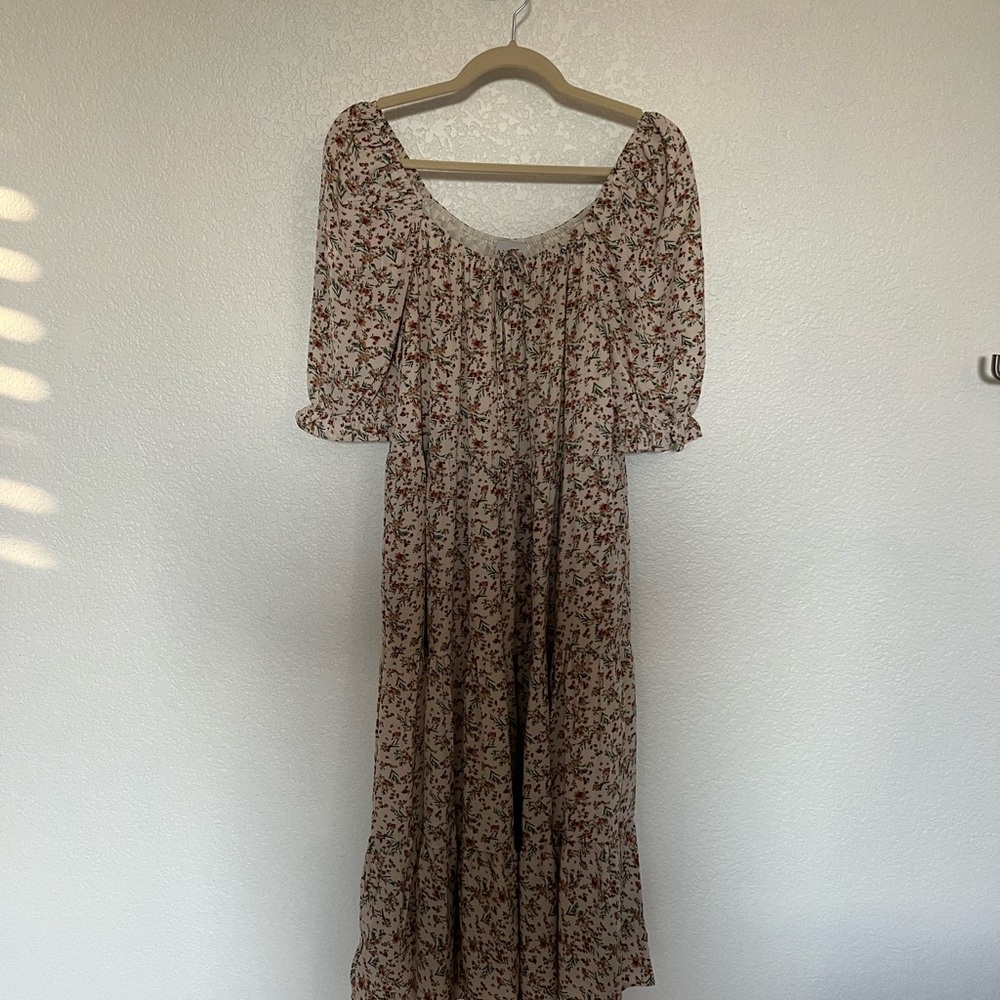 Hayden Maternity Floral Dress